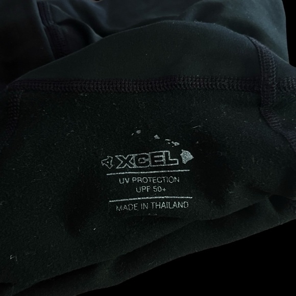 XCEL Long Sleeve Rash Guard UV Protection Black Women's M Swim Top - Picture 4 of 8